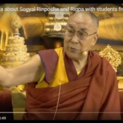 His Holiness the Dalai Lama about Sogyal Rinpoche and Rigpa