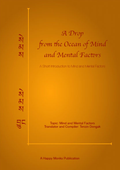 A Drop from the Ocean of Mind and Mental Factors