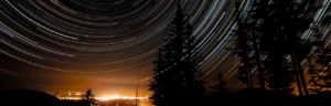 Star Trails over Oregon - by Joshua Bury