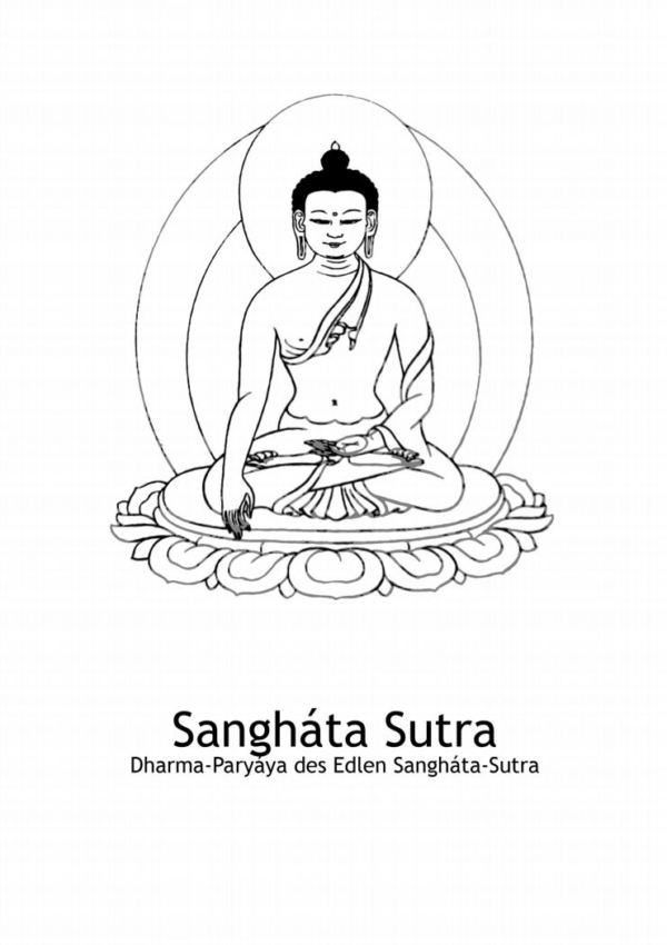 HappyMonksPublication - Aryatara Publikation - FPMT - Sanghata Sutra - front